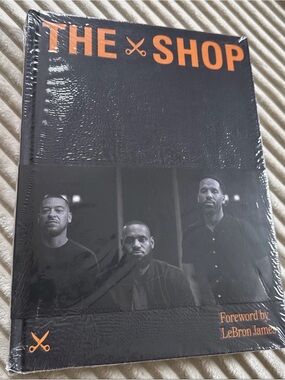 THE SHOP Book -by Lebron James NEW SEALED